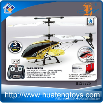 Rc helicóptero china preços 3 ch metal rádio controle helicóptero à venda